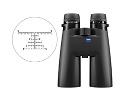 دوربین دوچشمی زایس کانکوئست HDX مدل 15x56 LRP با رتیکل داخلی و همراه با قطعه اتصال به سه پایه